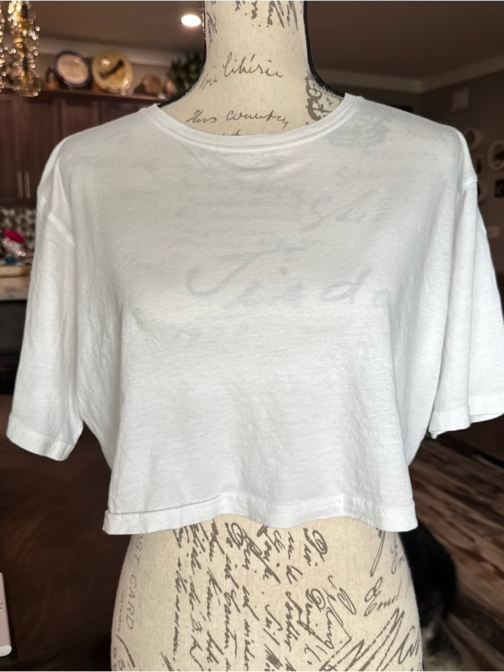 Lululemon Cortez Crop Tee White